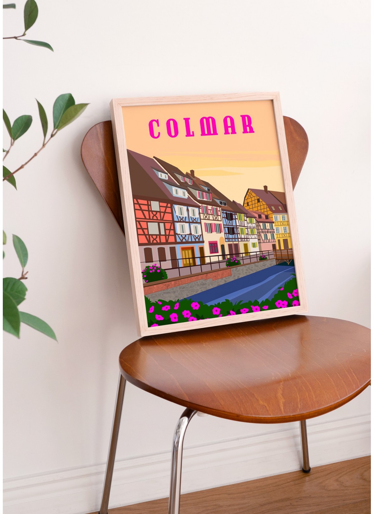 Affiche ville Colmar