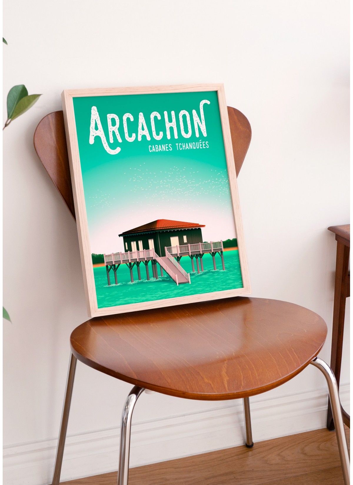 Affiche ville Arcachon