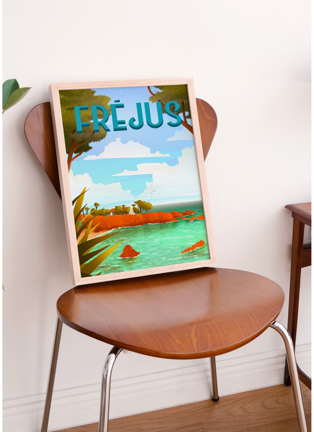 Affiche ville Fréjus