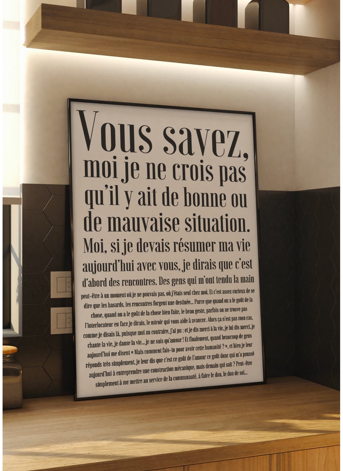 Trouver Affiche Humouristique Vous savez... | L’Afficherie