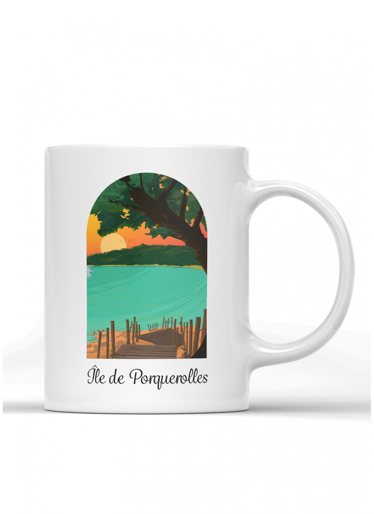 Mug Île de Porquerolles