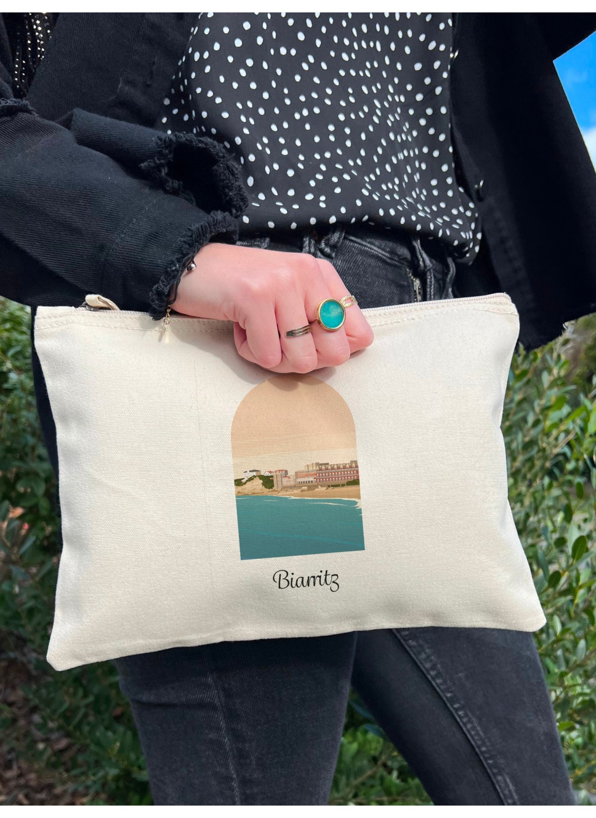 Trousse Biarritz 2, idée cadeau | L’Afficherie