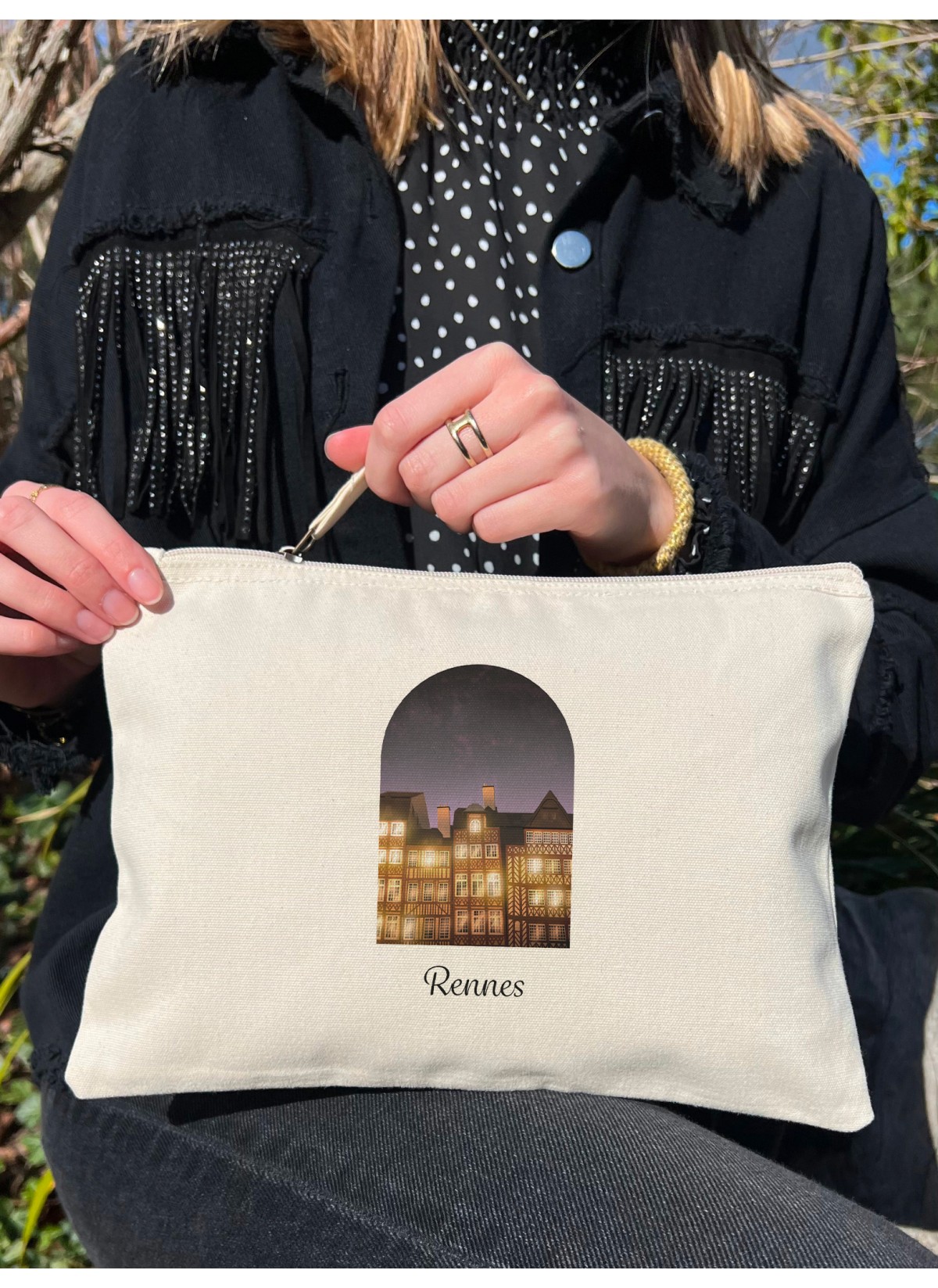 Trousse Rennes nuit, idée cadeau | L’Afficherie