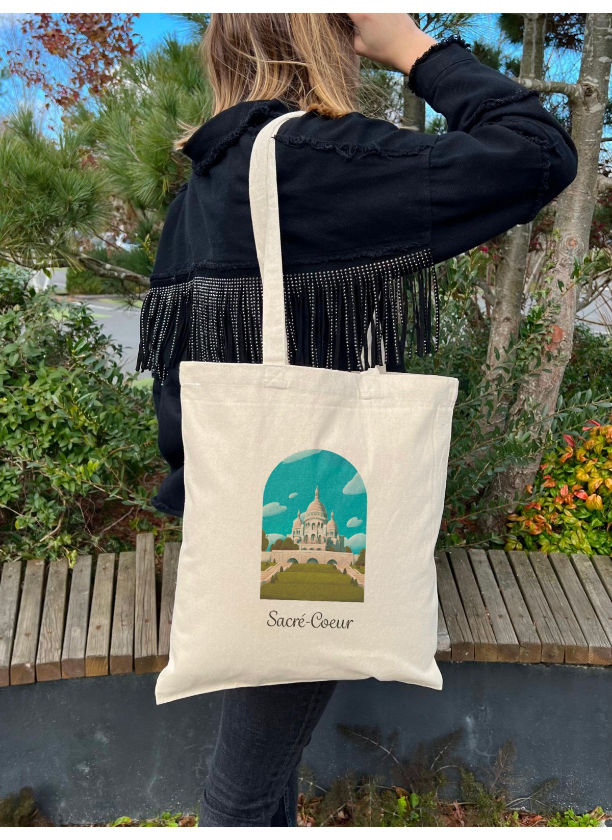 Tote Bag Paris - Sacré Coeur, idée cadeau | L’Afficherie