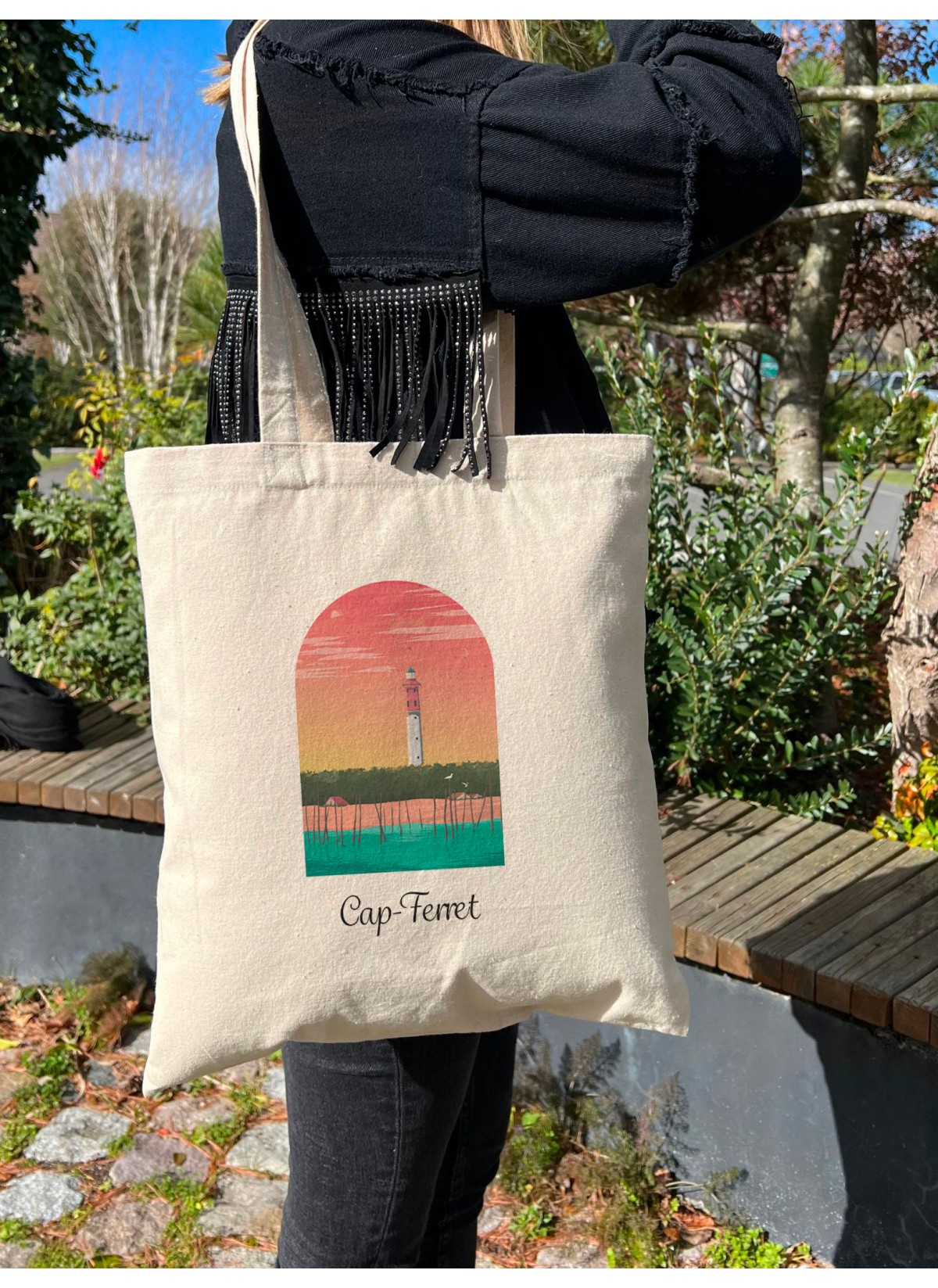 Tote Bag Cap-Ferret, idée cadeau | L’Afficherie