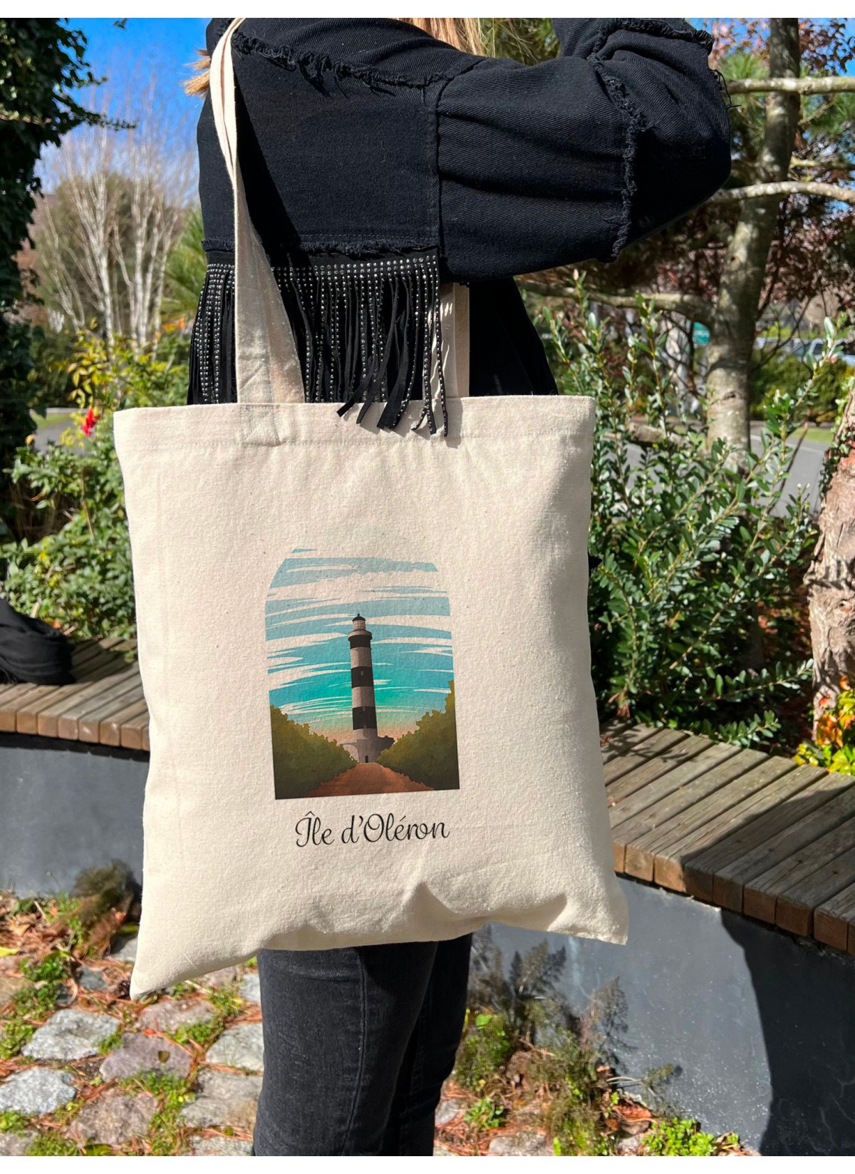 Tote Bag Île d'Oléron, idée cadeau | L’Afficherie