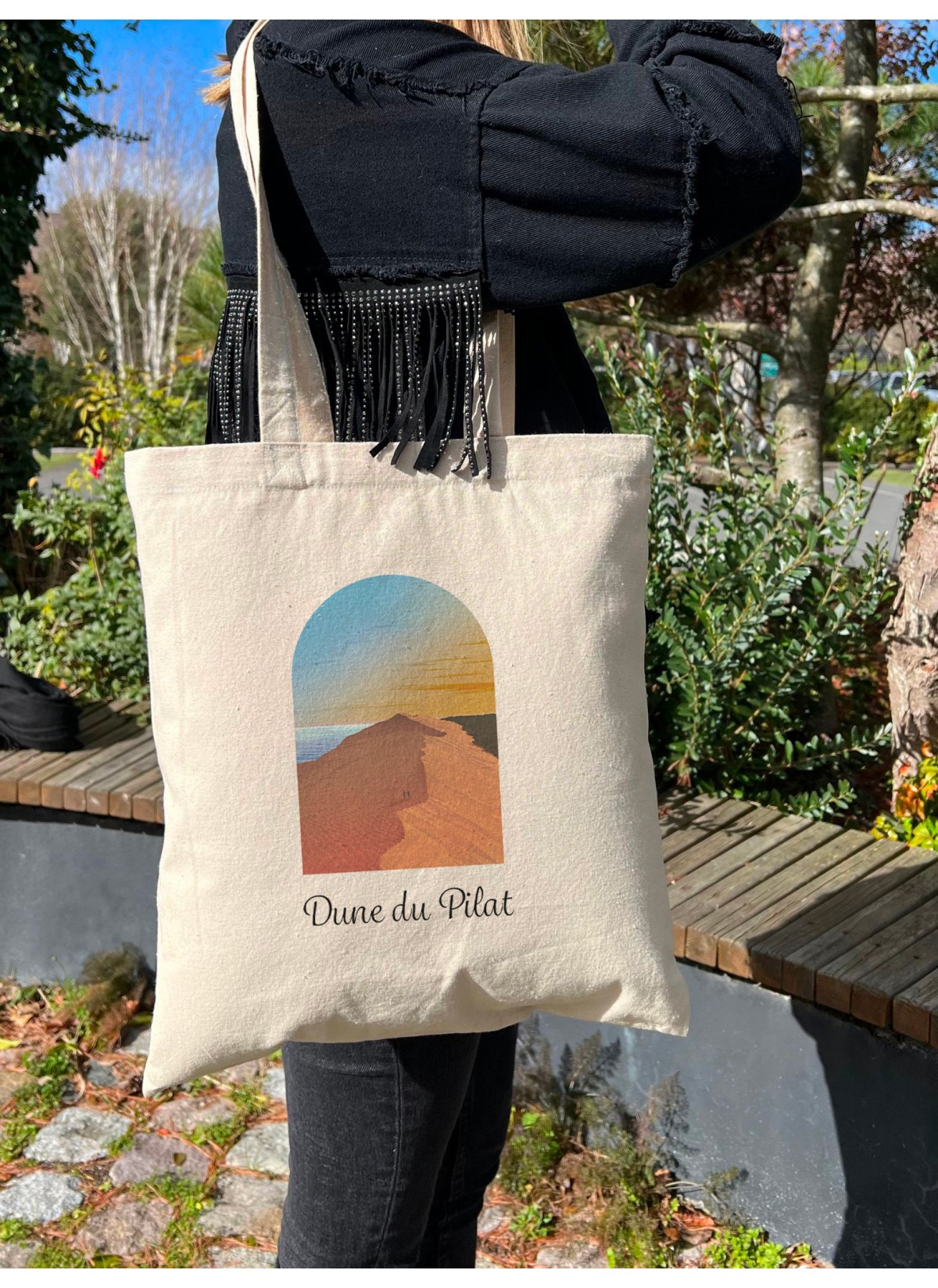 Tote Bag Dune du Pilat, idée cadeau | L’Afficherie