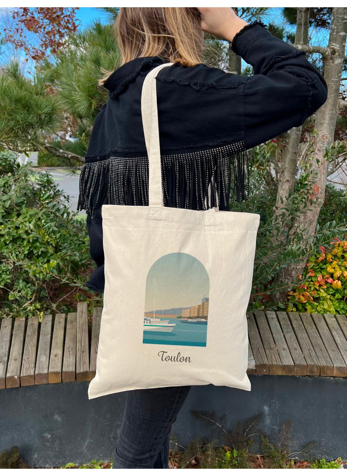 Tote Bag Toulon, idée cadeau | L’Afficherie
