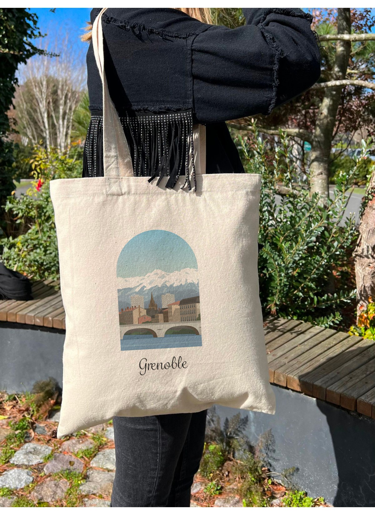 Tote Bag Grenoble, idée cadeau | L’Afficherie