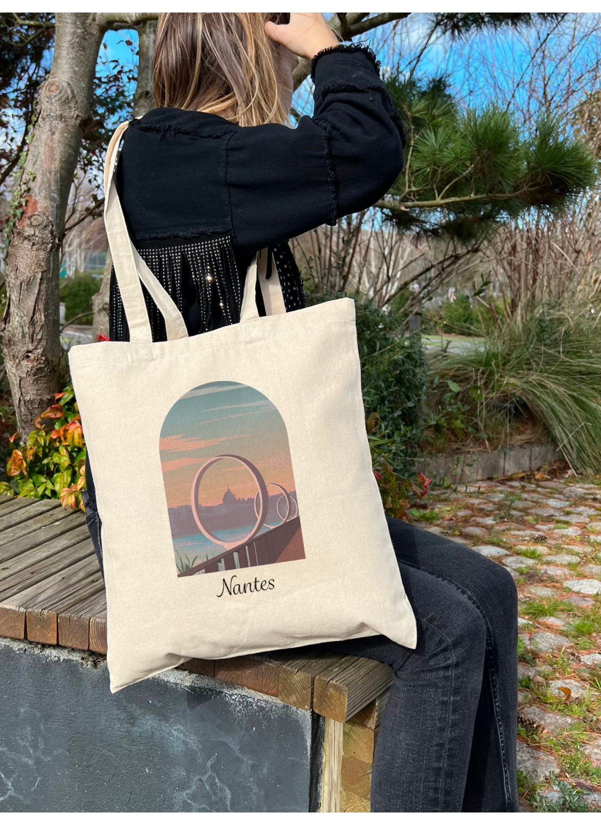 Tote Bag Nantes, idée cadeau | L’Afficherie