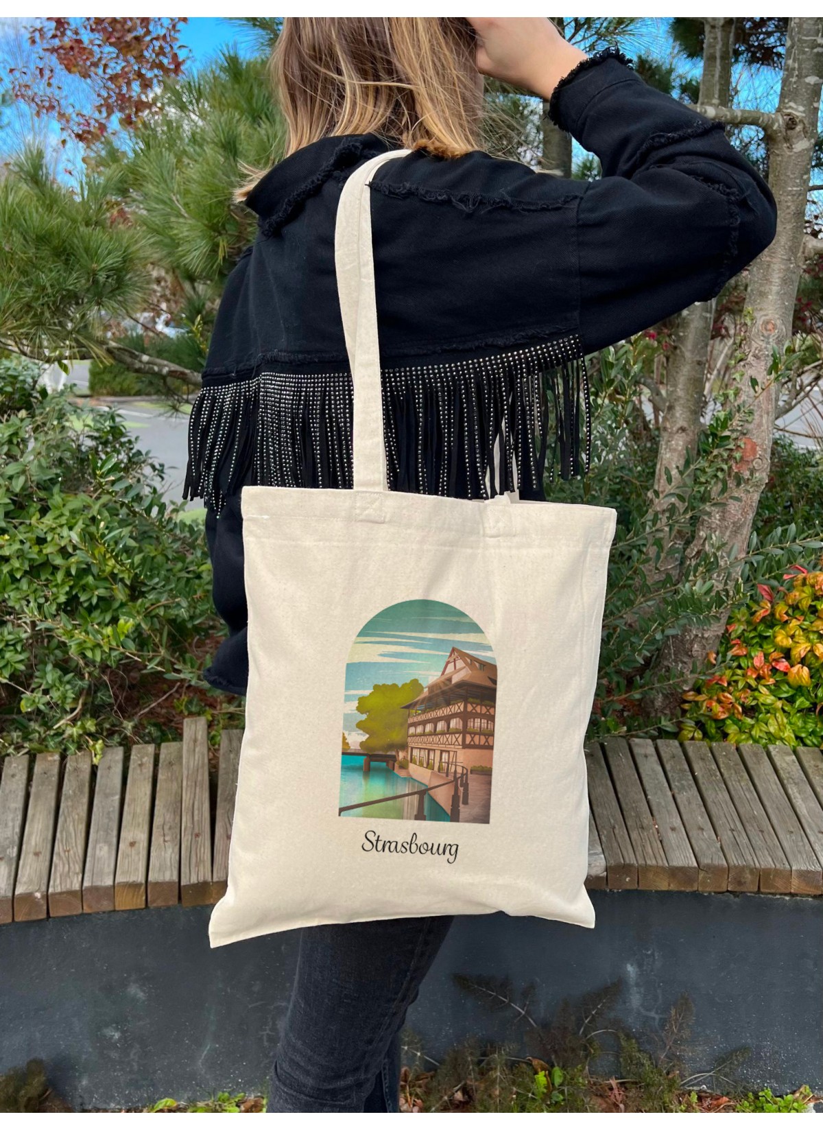Tote Bag Strasbourg, idée cadeau | L’Afficherie