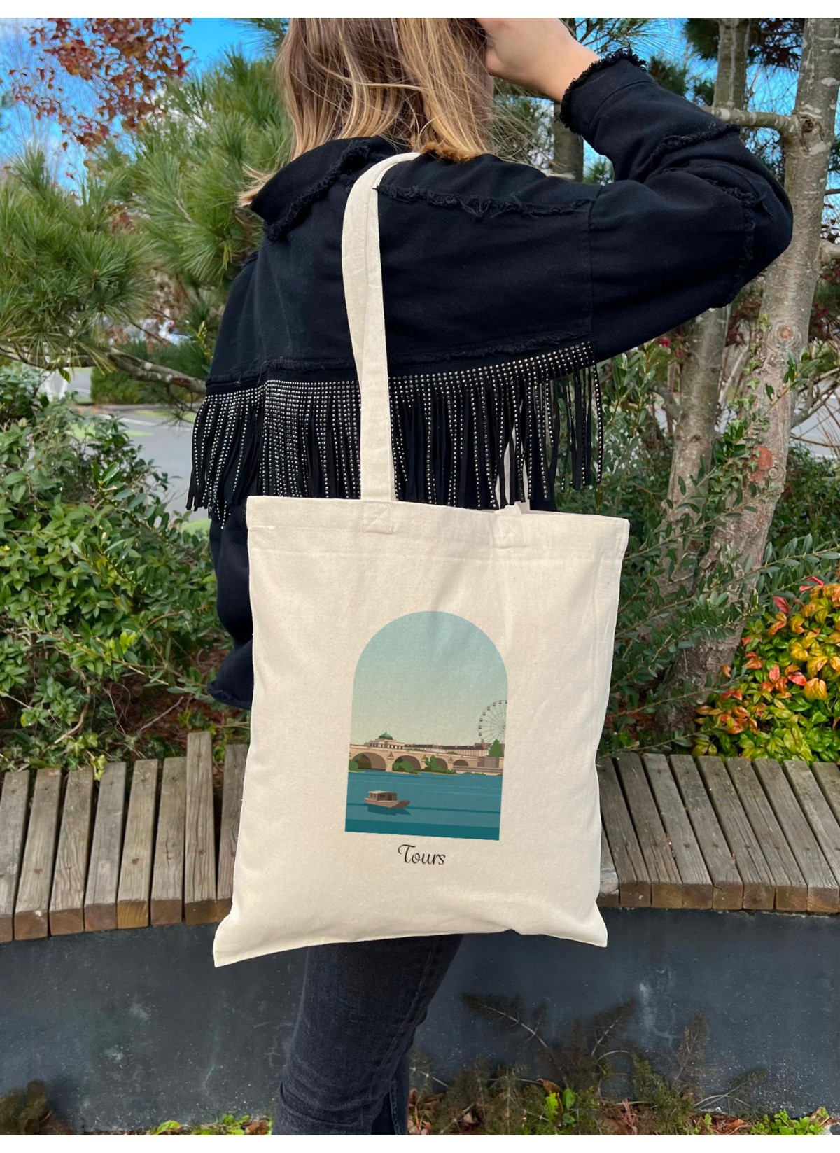 Tote Bag Tours 5, idée cadeau | L’Afficherie