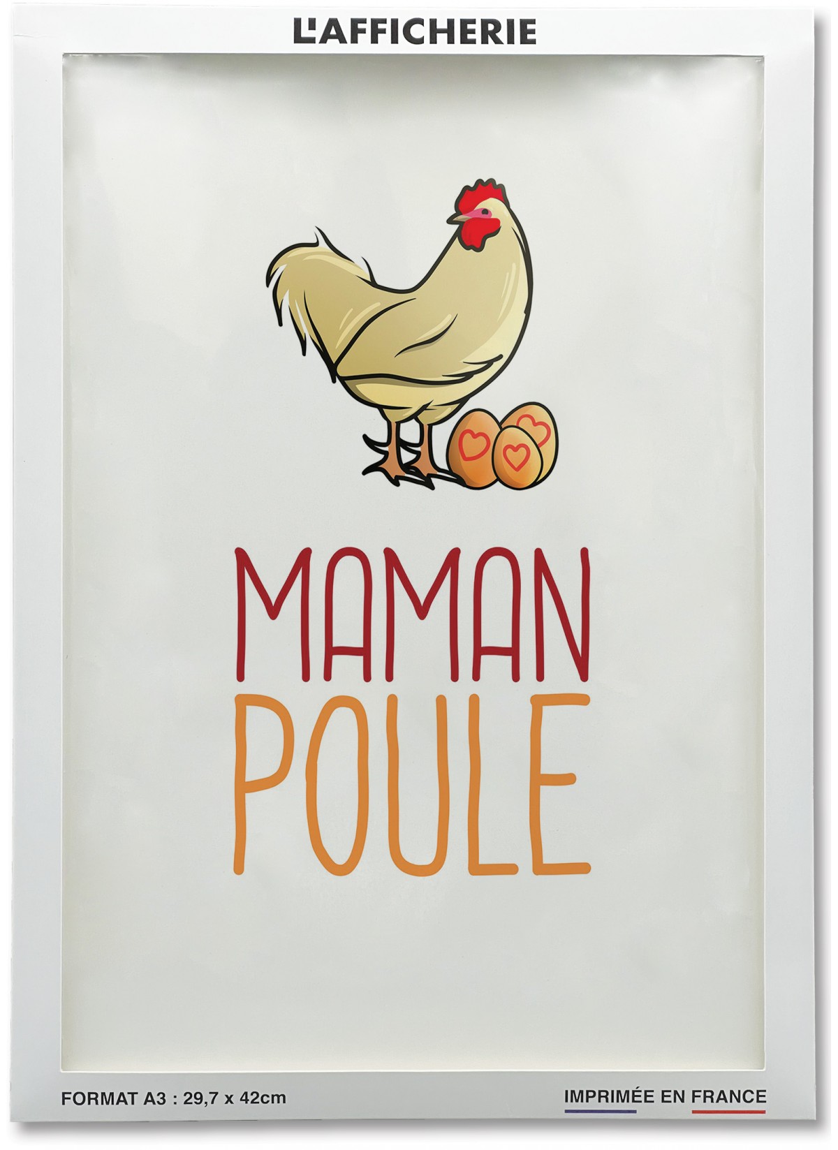 Affiche Maman Poule | L’Afficherie