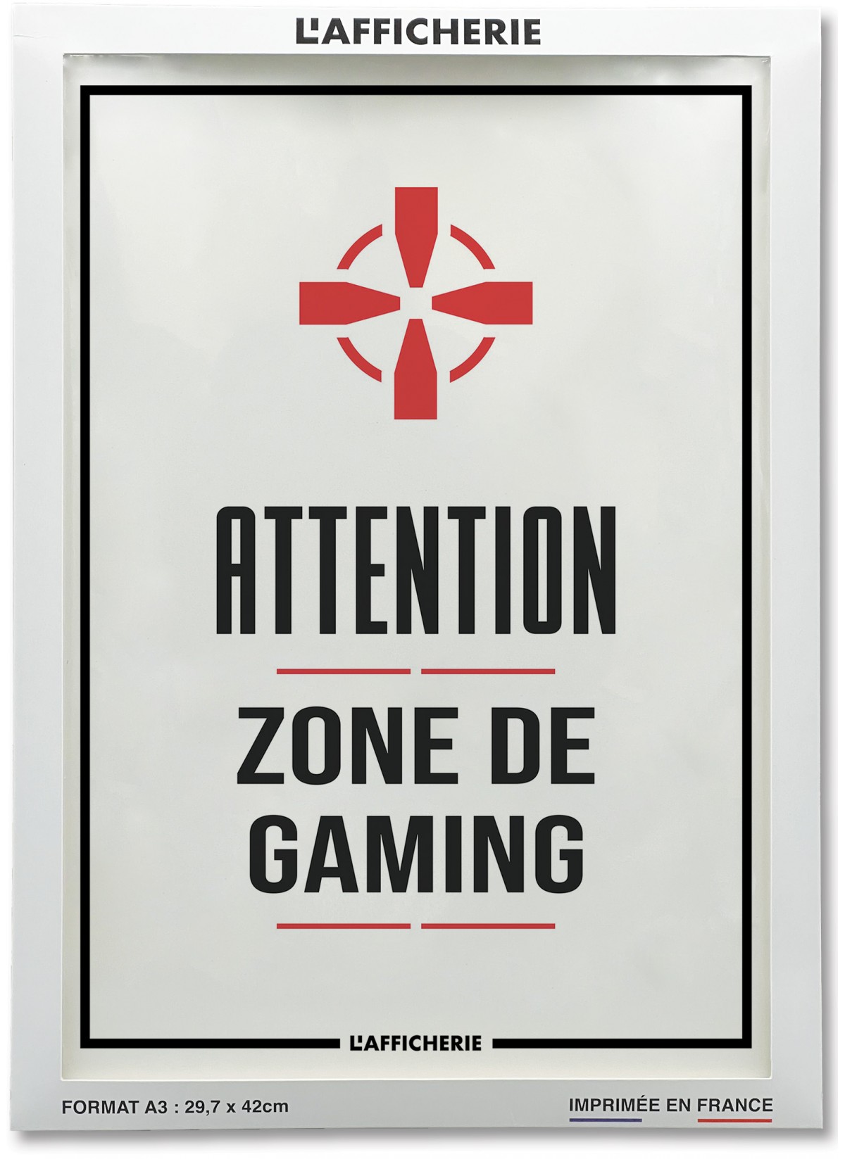 Acheter Affiche "Zone de Gaming" | L’Afficherie