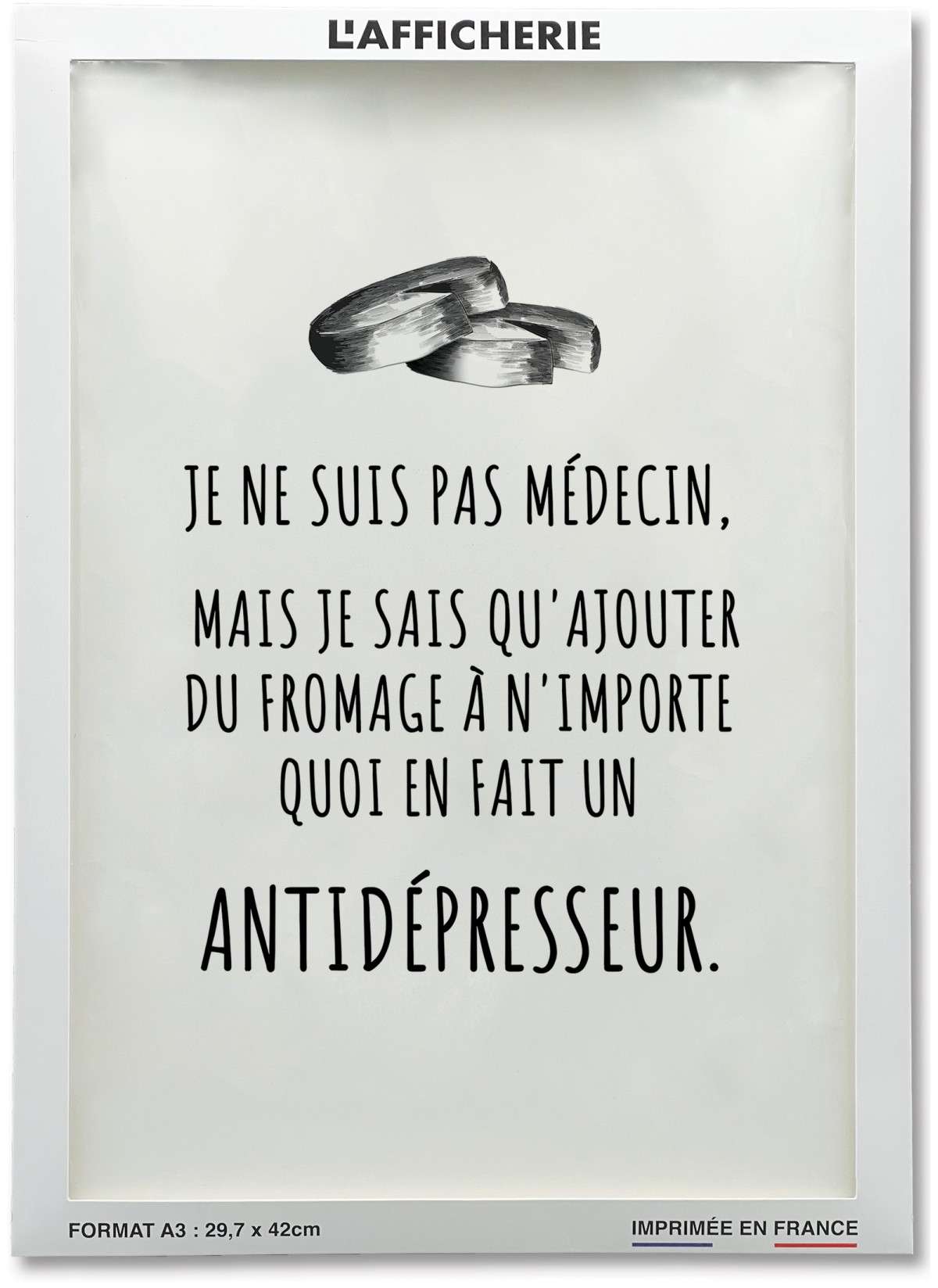 Trouver affiche humouristique pour cuisine | L’Afficherie