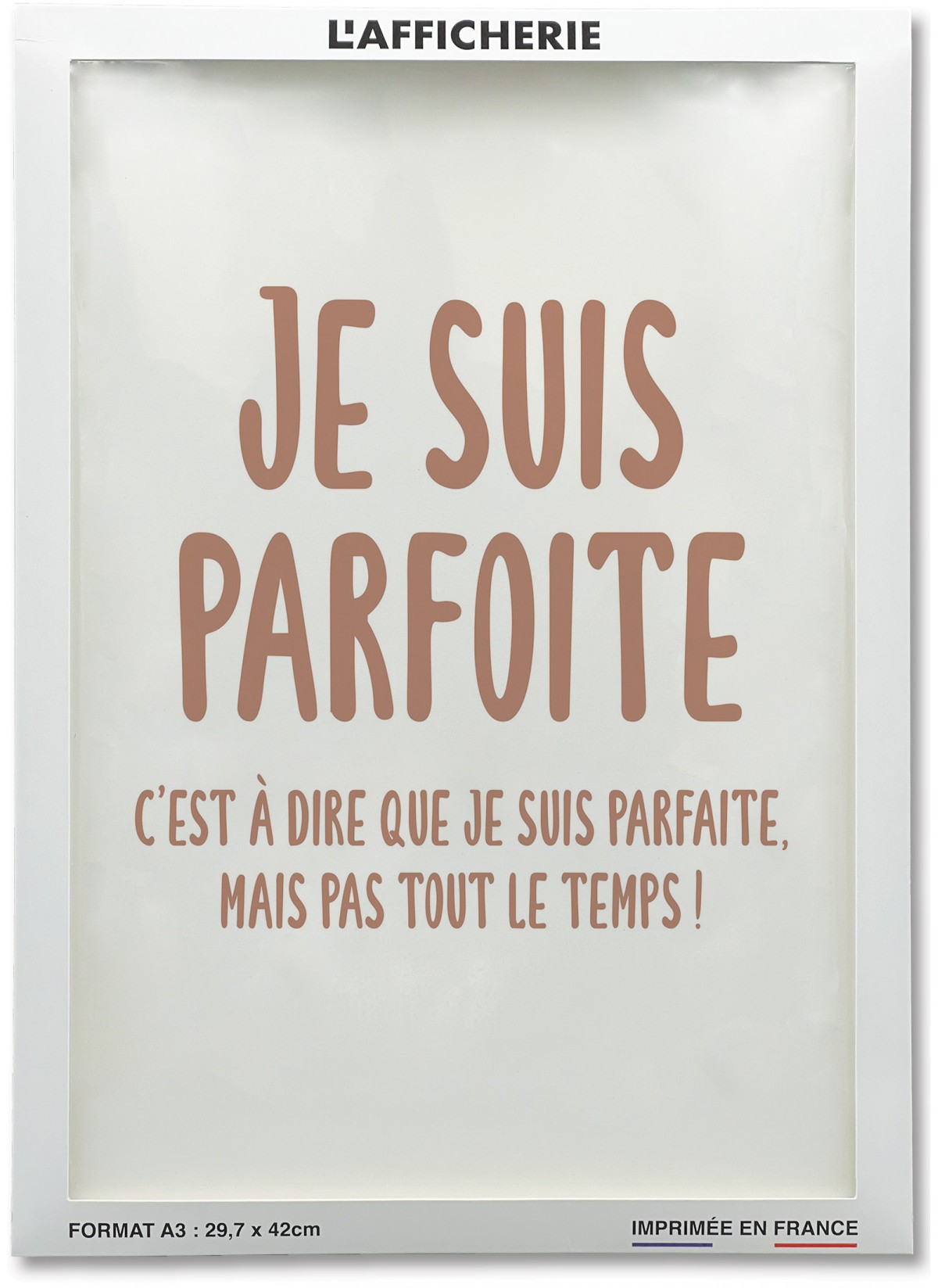 Trouver affiche humoristique en noir et blanc pour salon| L’Afficherie