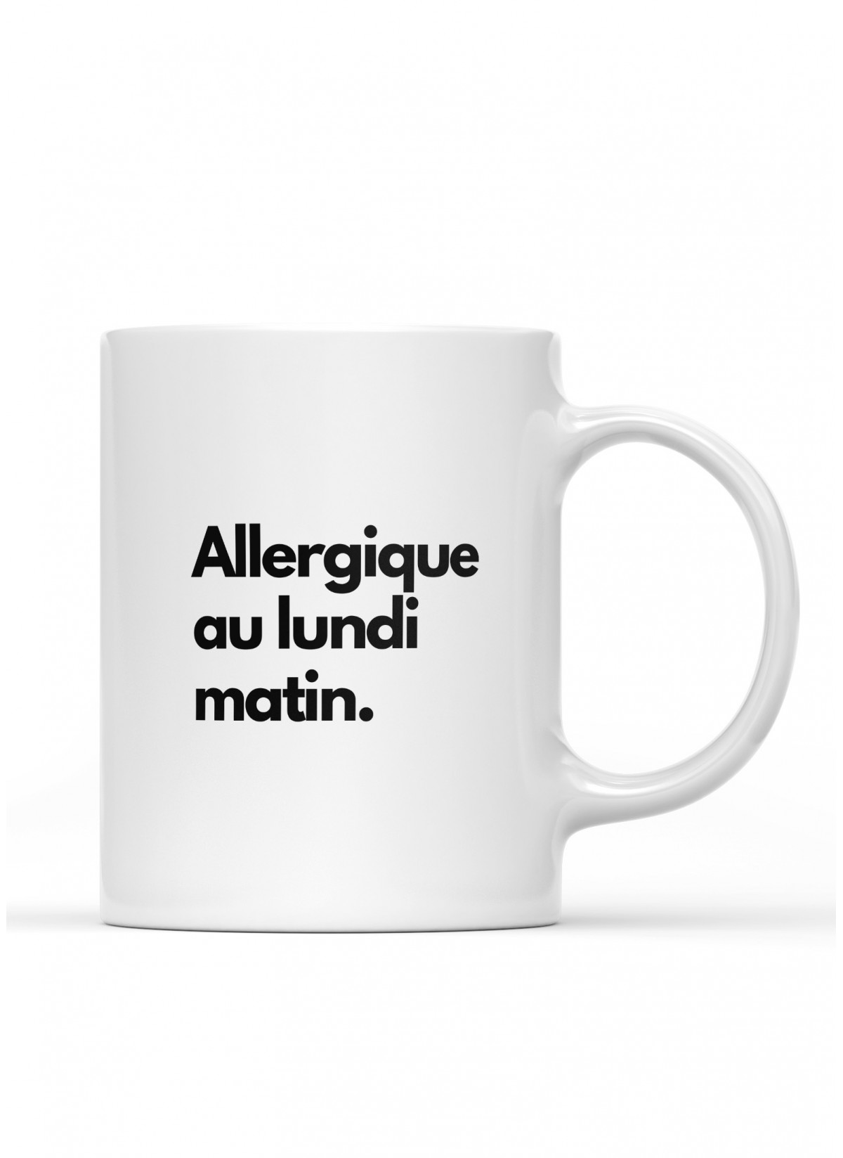 Mug Allergique au lundi matin