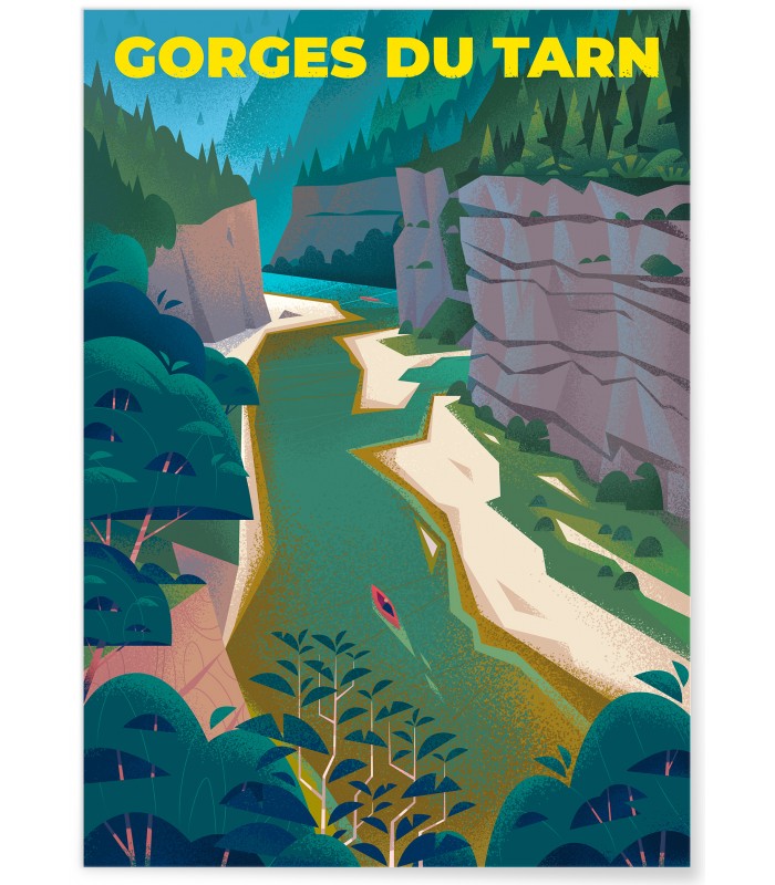 Affiche Gorges du Tarn