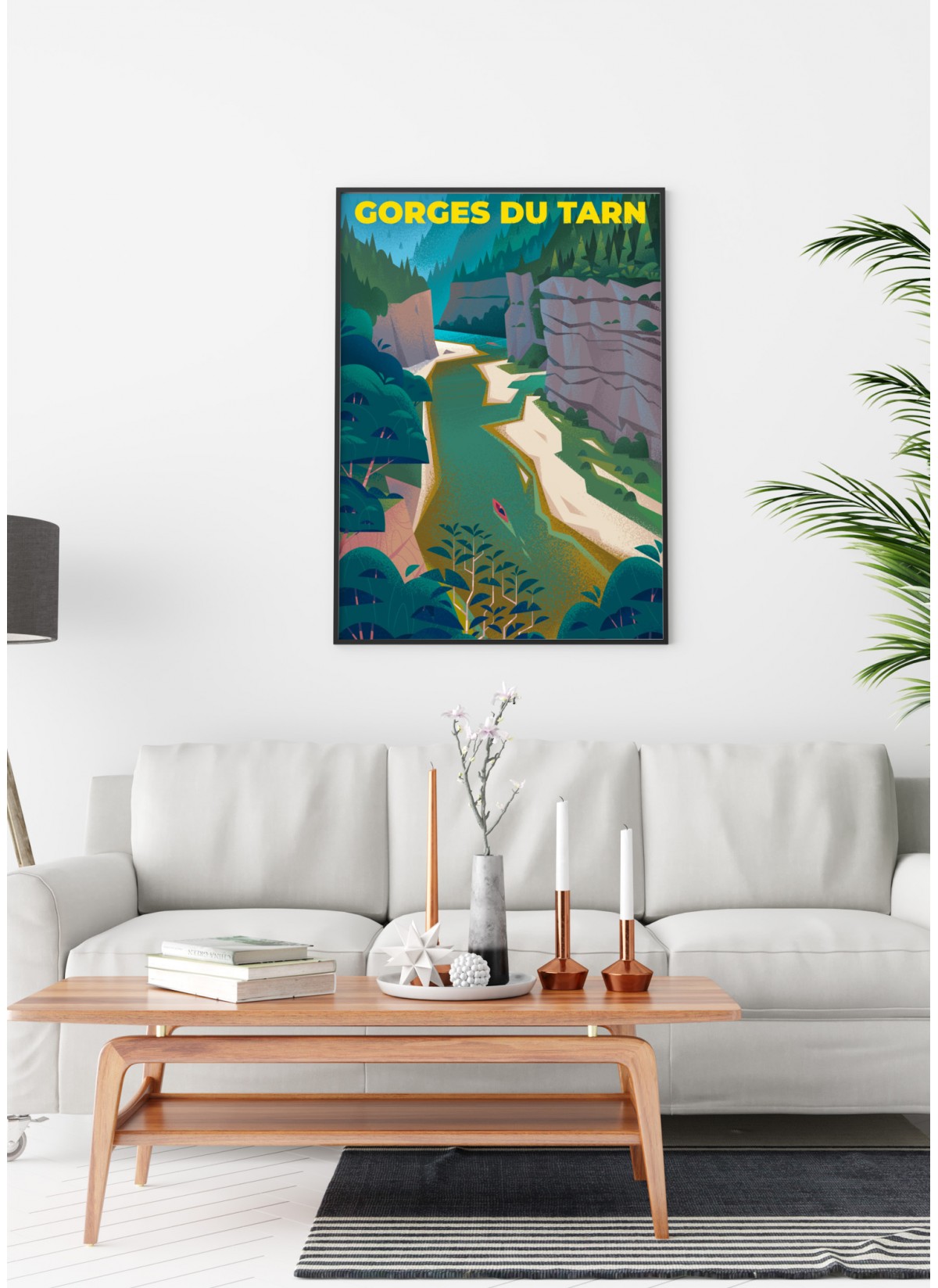 Affiche Gorges du Tarn