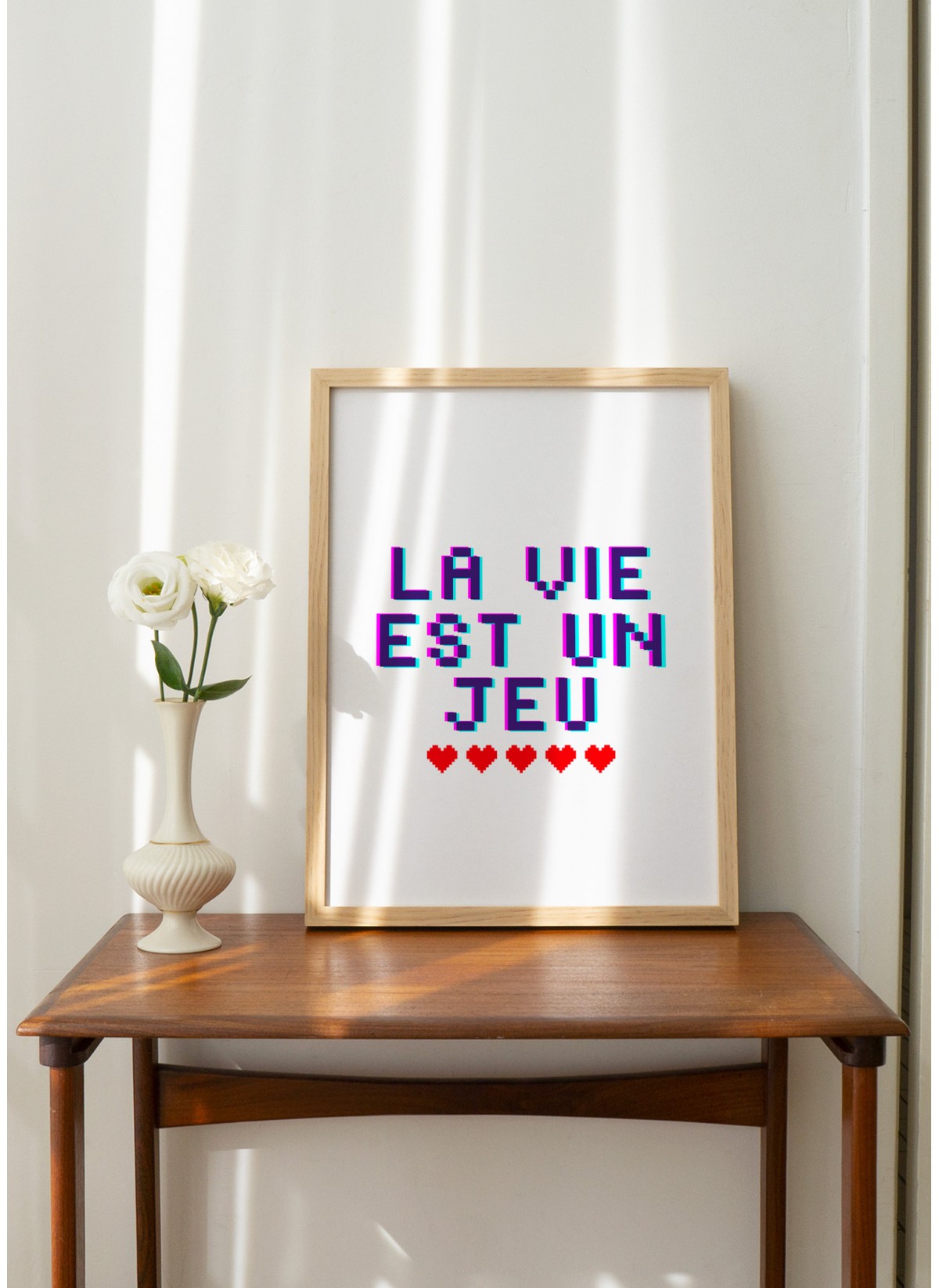 Affiche La vie est un jeu