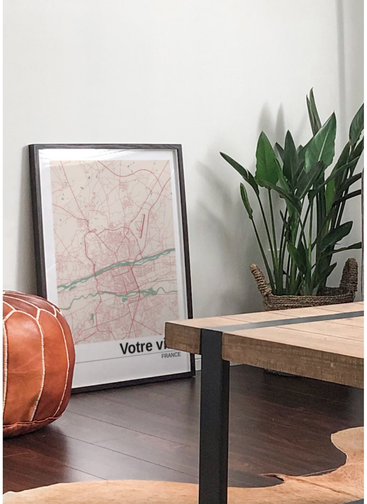 Affiche carte de ville : créez votre carte personnalisée | L’Afficherie