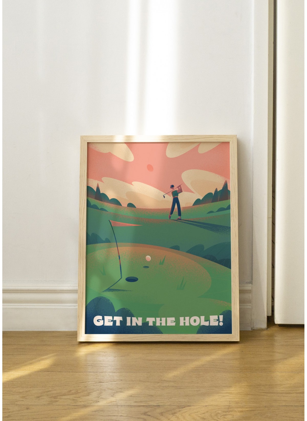 Affiche Get in the hole !