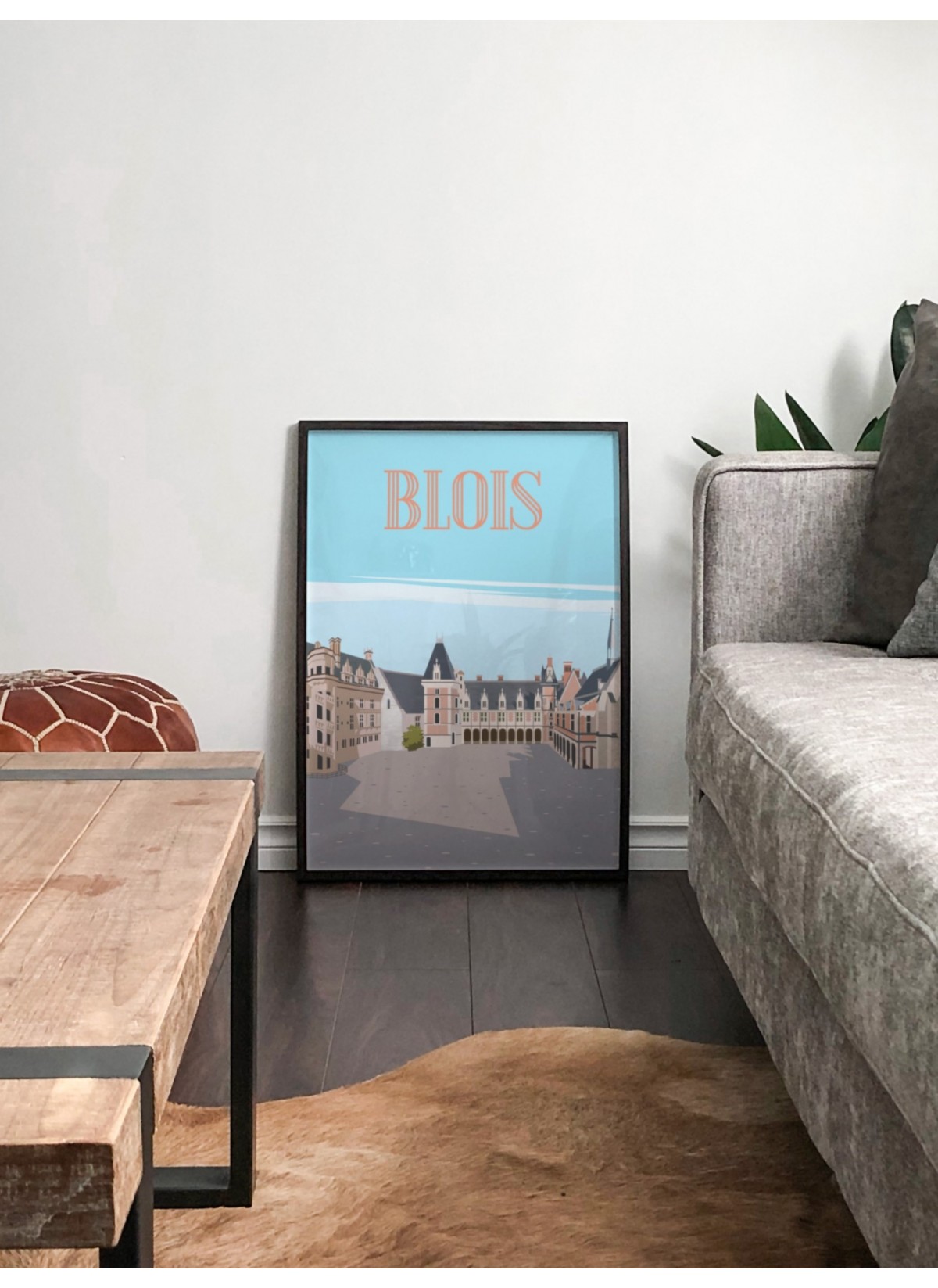 Affiche ville de Blois 2