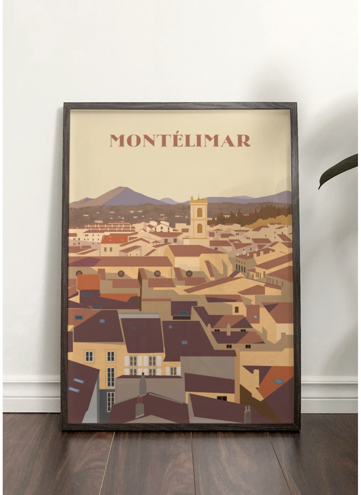Affiche ville Montélimar