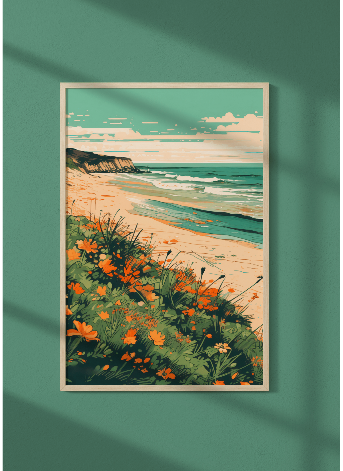 Affiche Plage