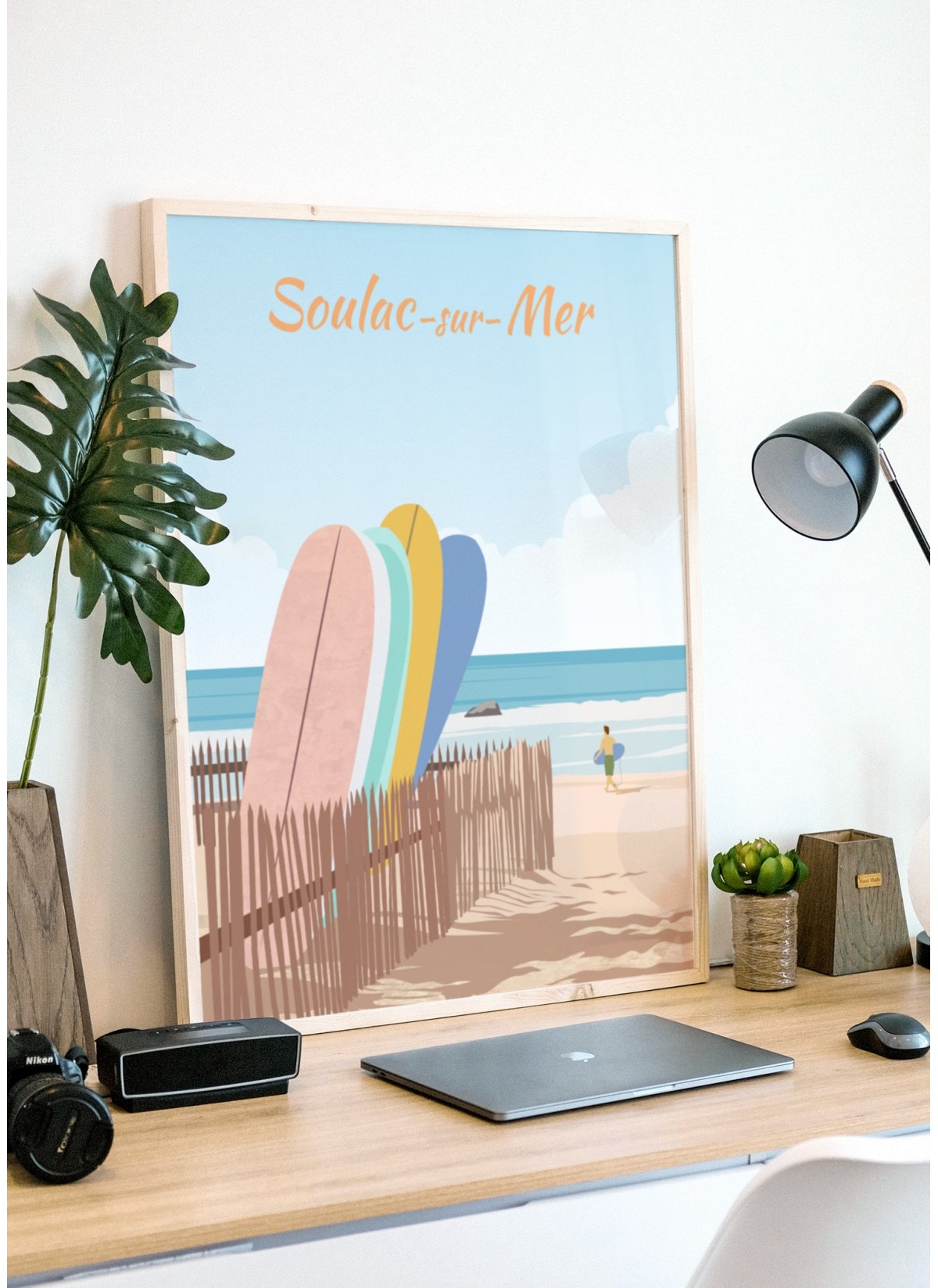 Affiche ville Soulac-sur-Mer