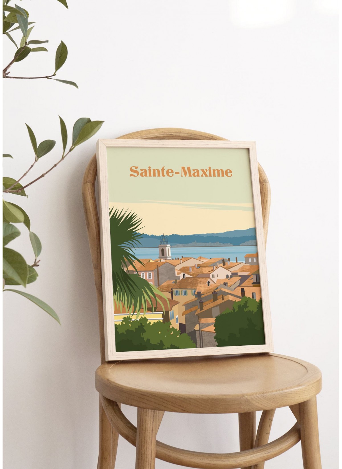 Affiche ville Sainte-Maxime