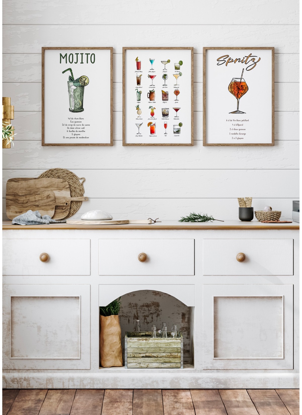 Affiche Multi Cocktail, Affiches Cuisine à offrir | L’Afficherie