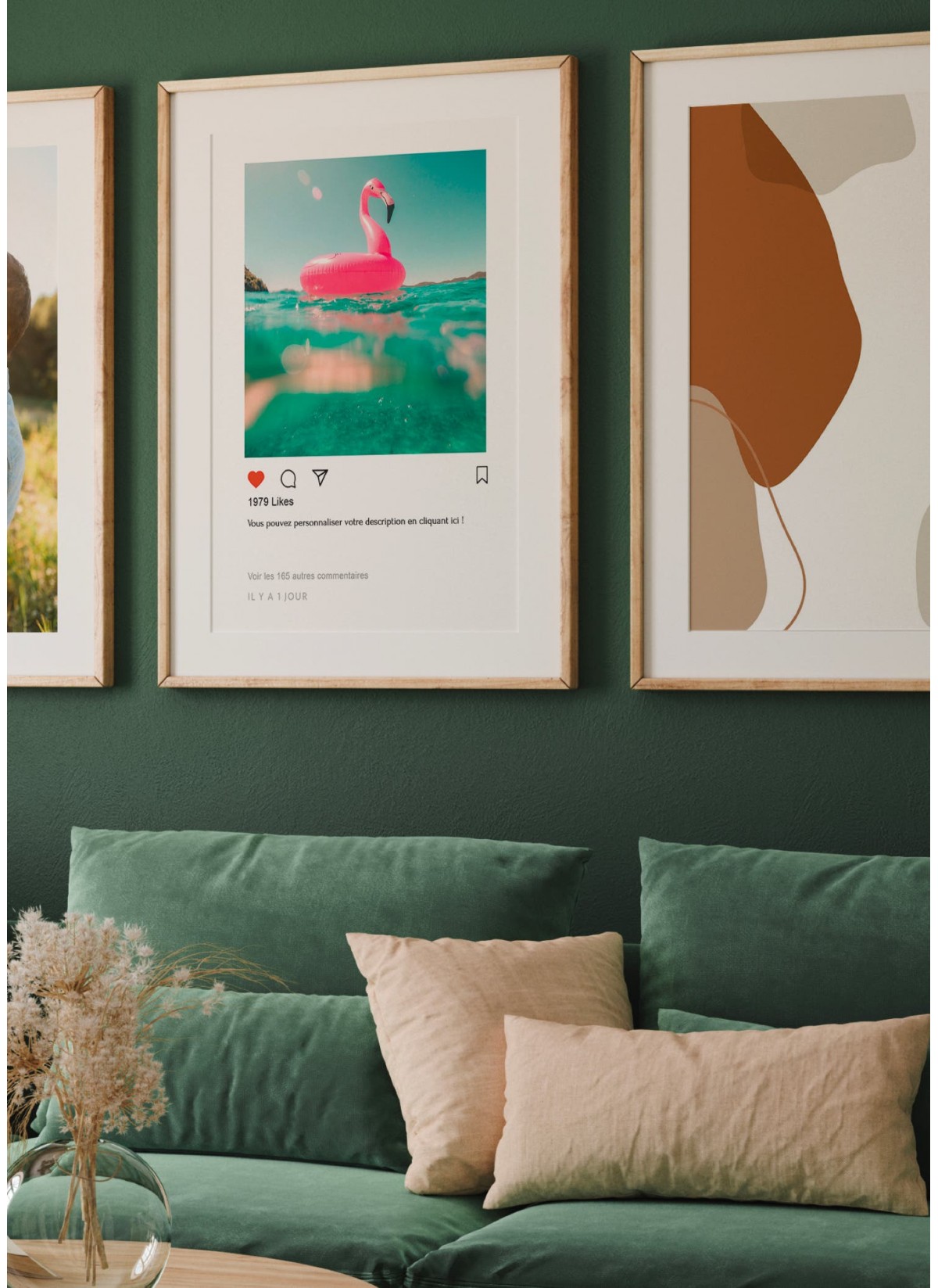 Affiche pêle-mêle photo personnalisable | L’Afficherie