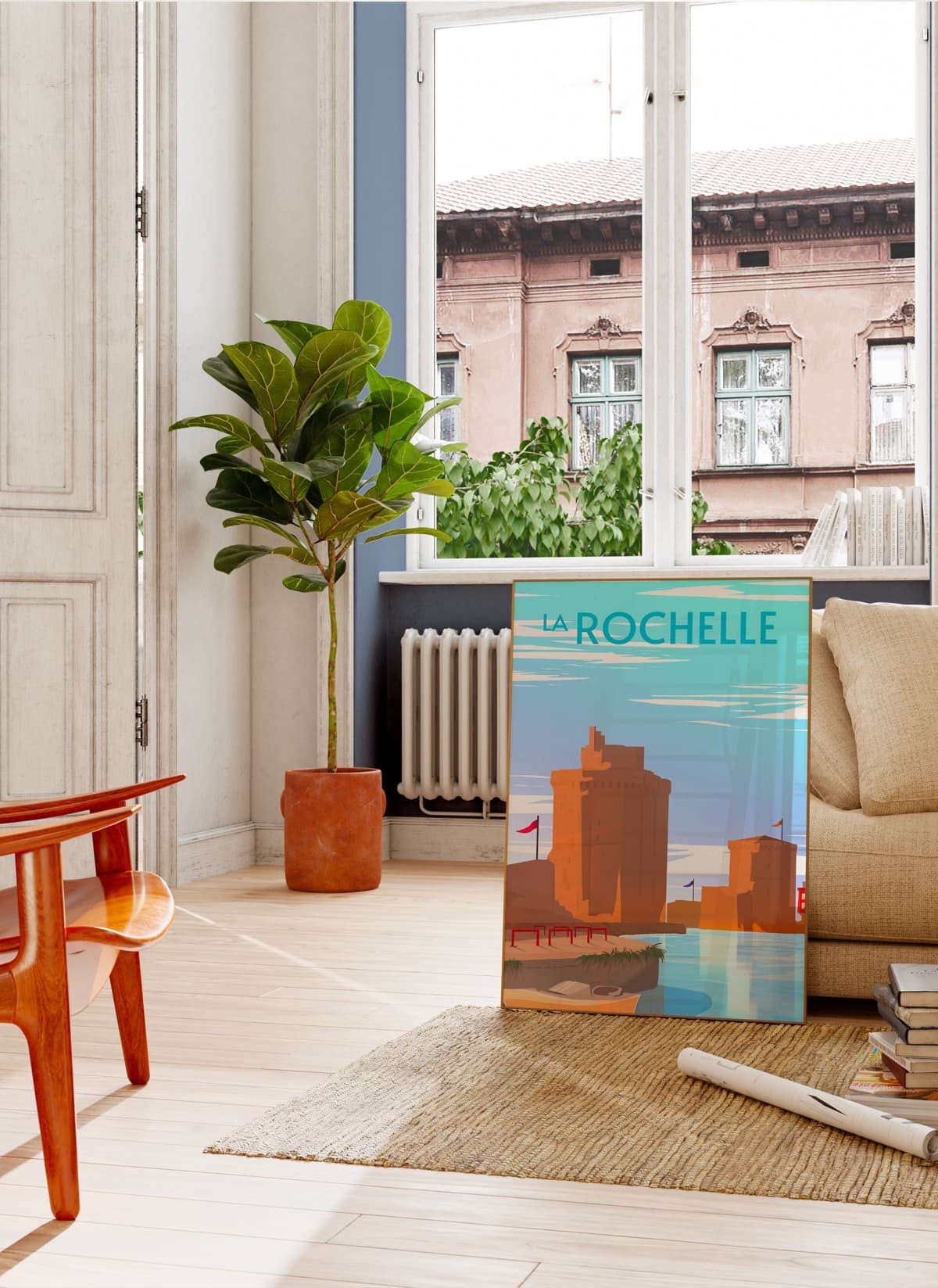 Affiche La Rochelle, idée décoration murale |  L’Afficherie