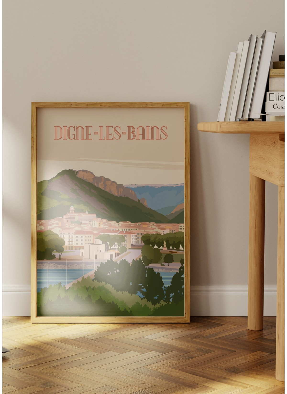 Affiche ville Digne-les-Bains