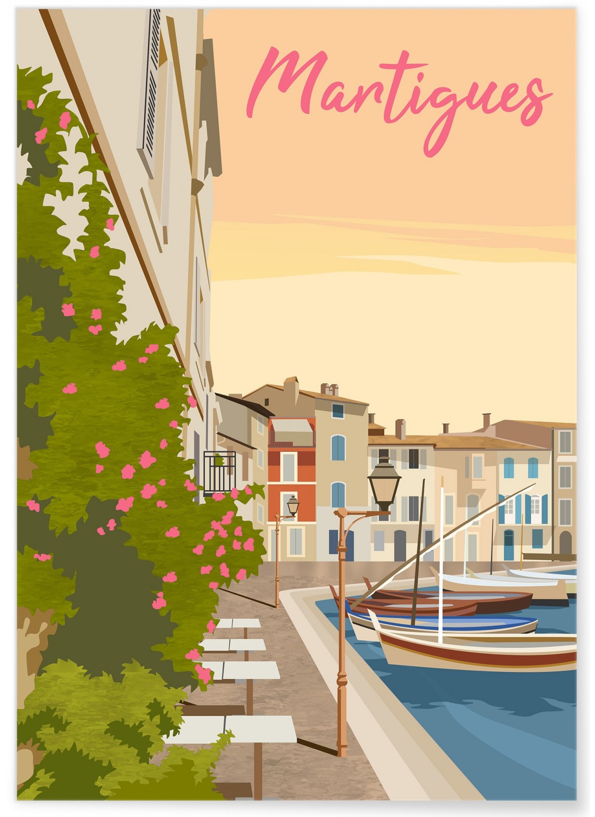 Affiche ville Martigues