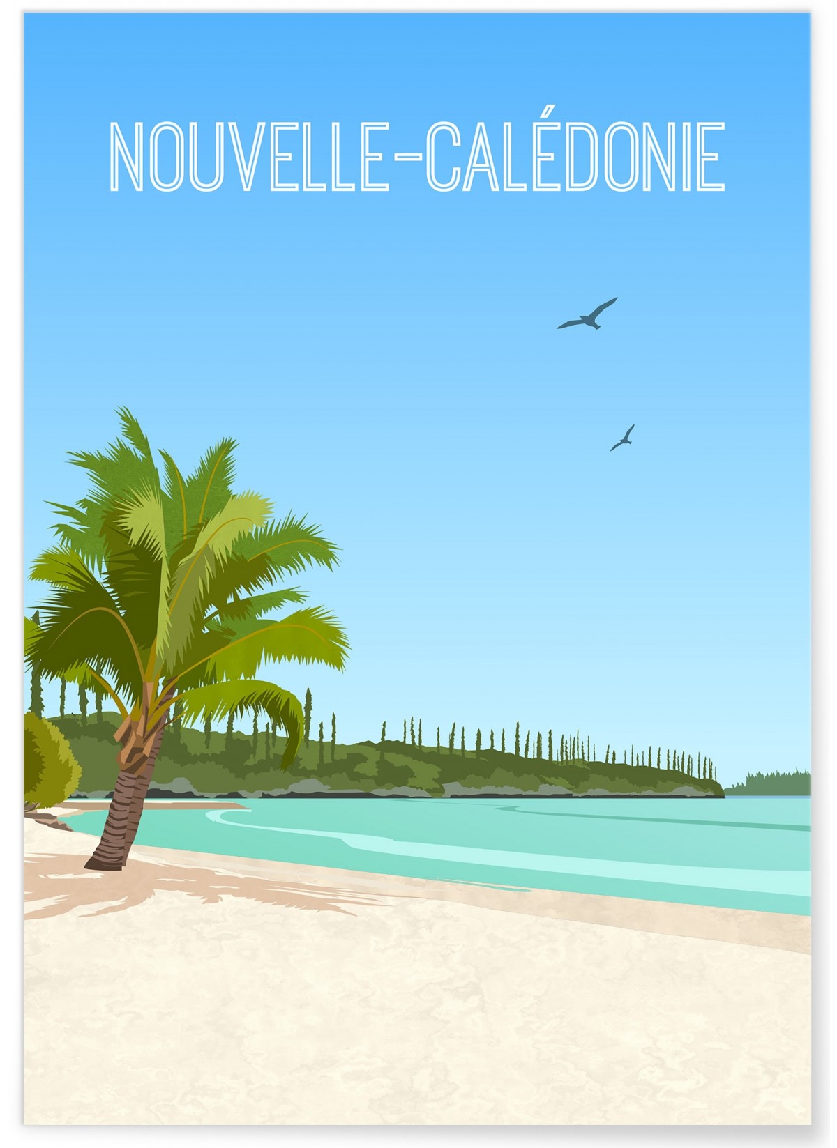 Affiche Nouvelle-Calédonie