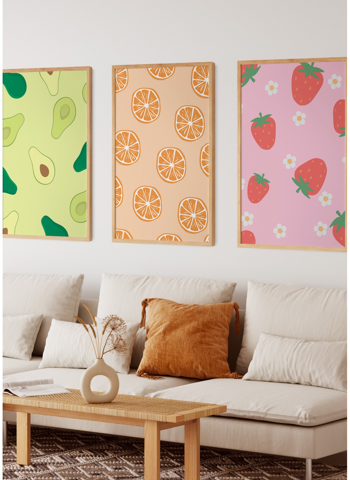 Affiche Fraises