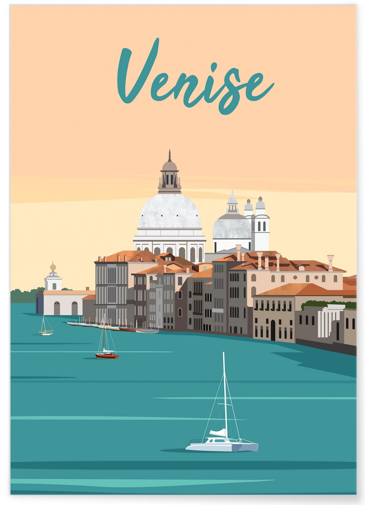 Affiche ville Venise 2