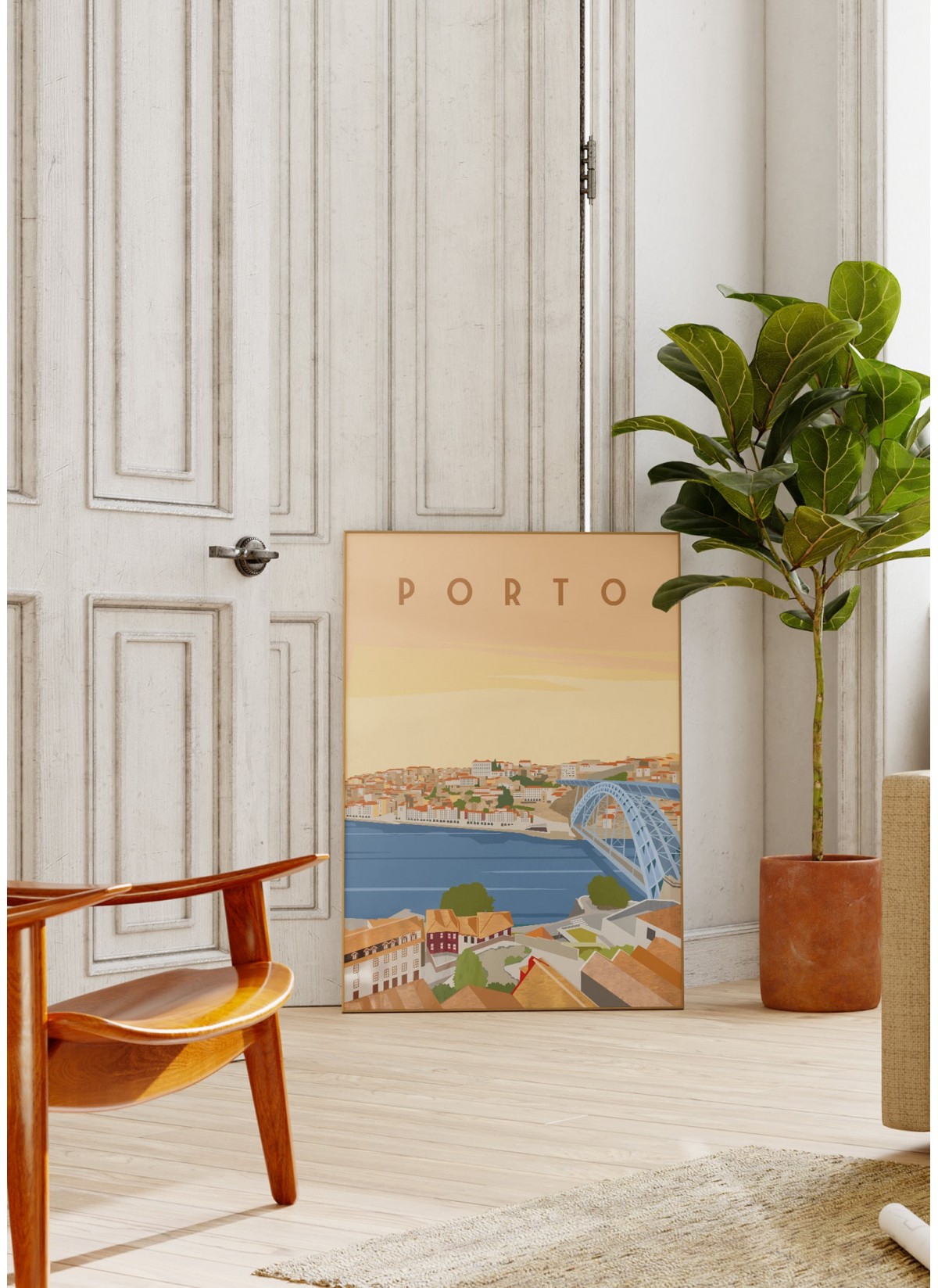 Affiche ville Porto