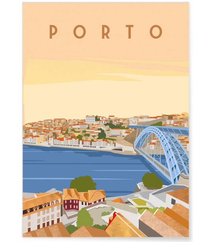 Affiche ville Porto