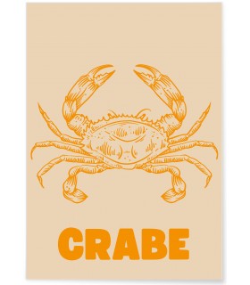 Affiche Crabe