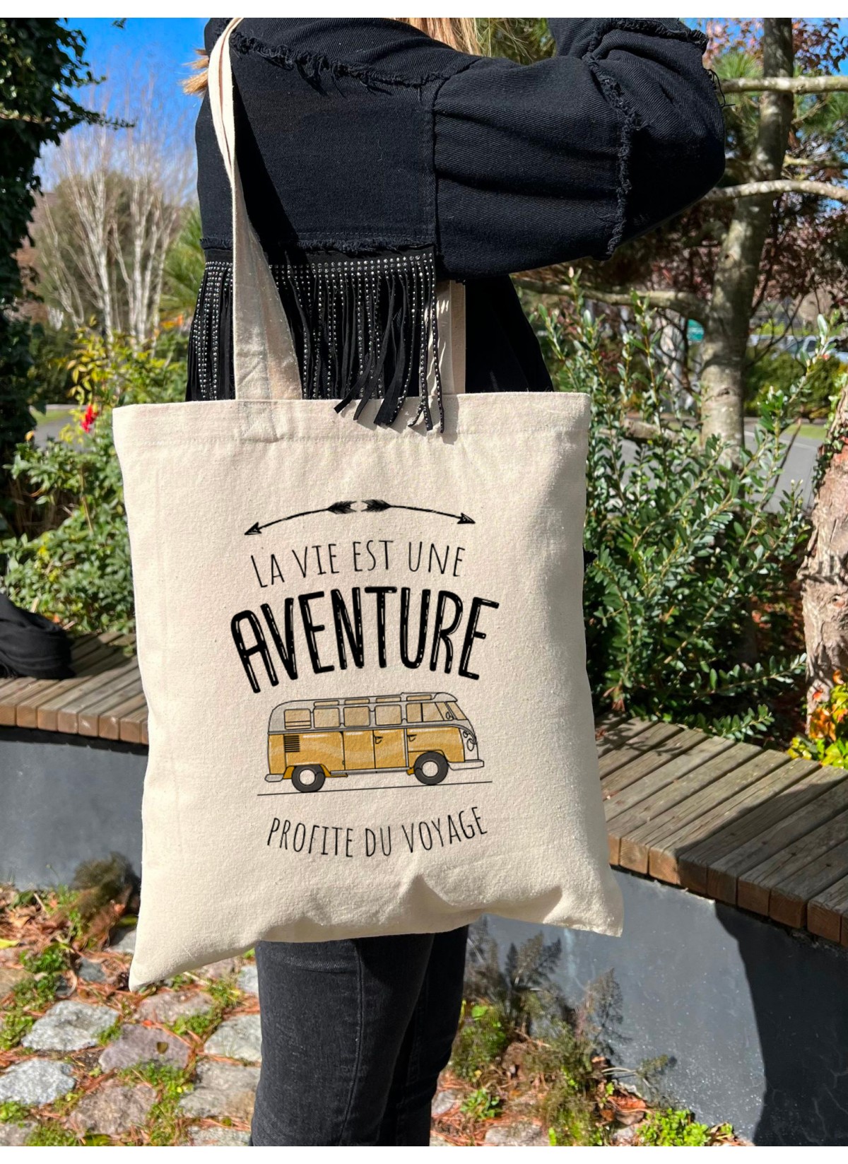 Tote Bag La vie est une aventure