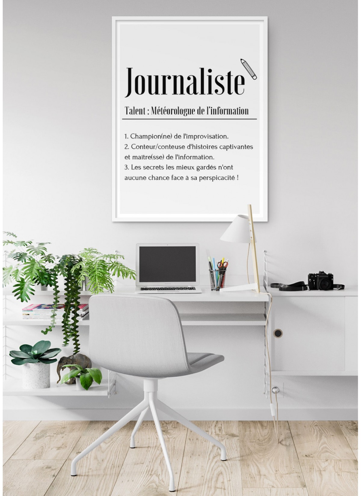 Affiche Définition Journaliste