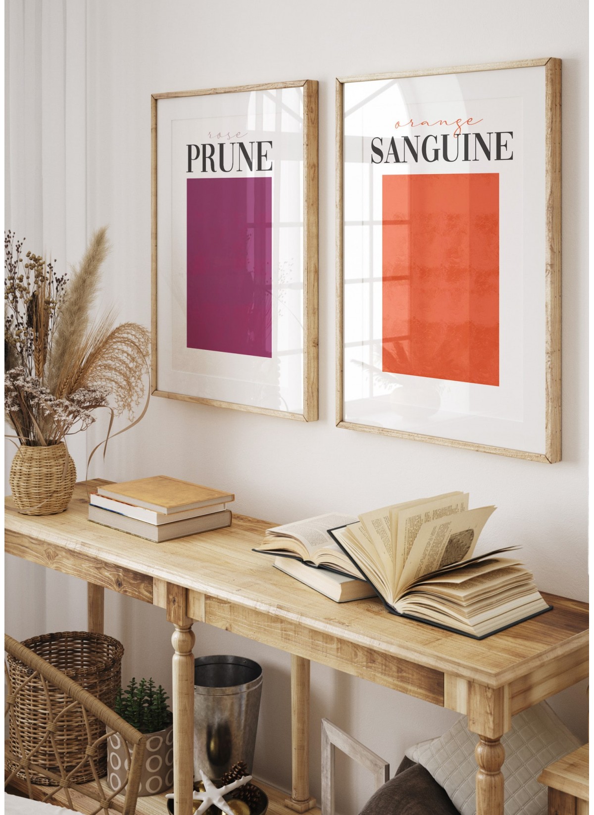 Affiche Orange Sanguine