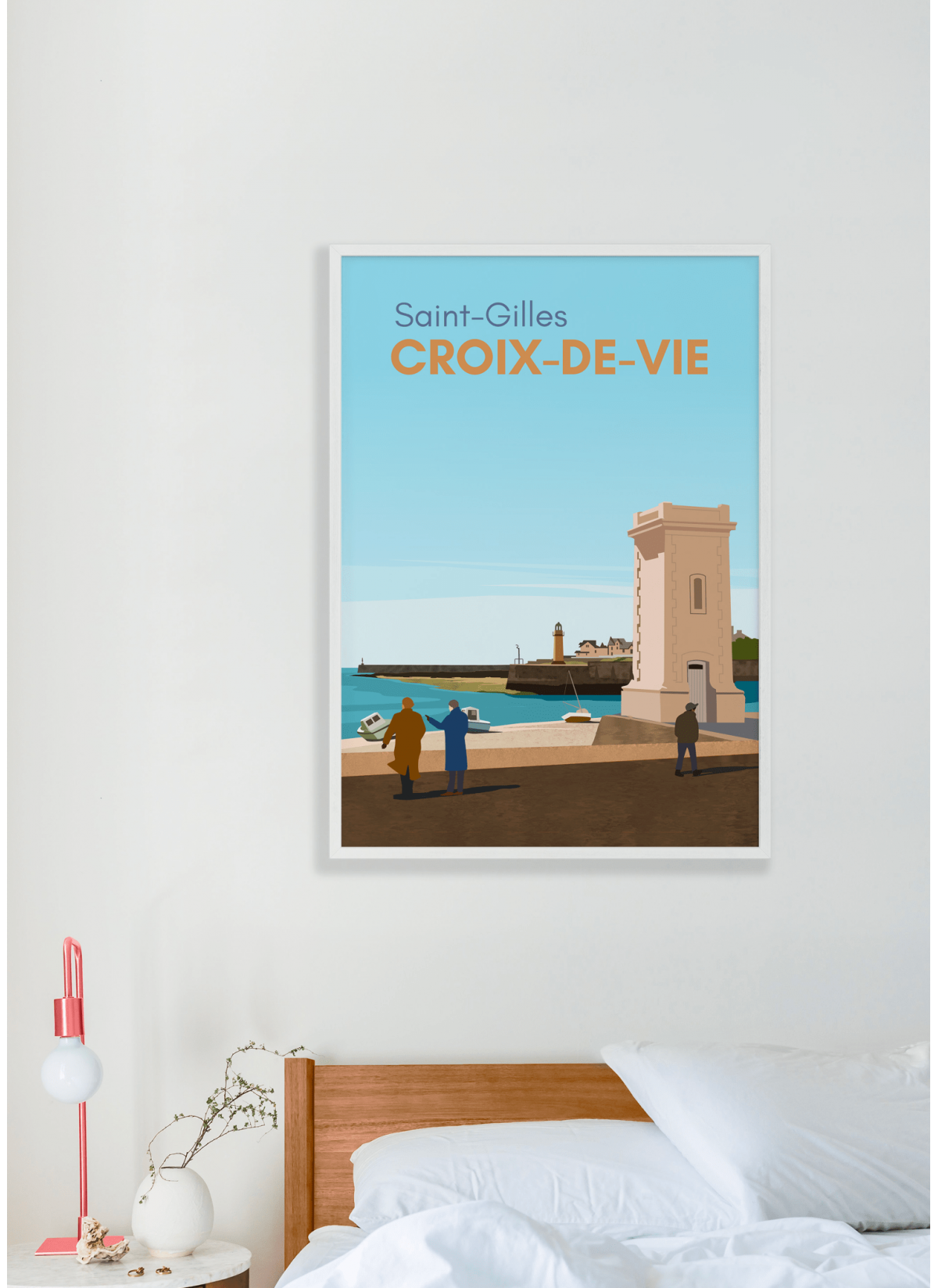 Affiche ville Saint-Gilles-Croix-de-Vie