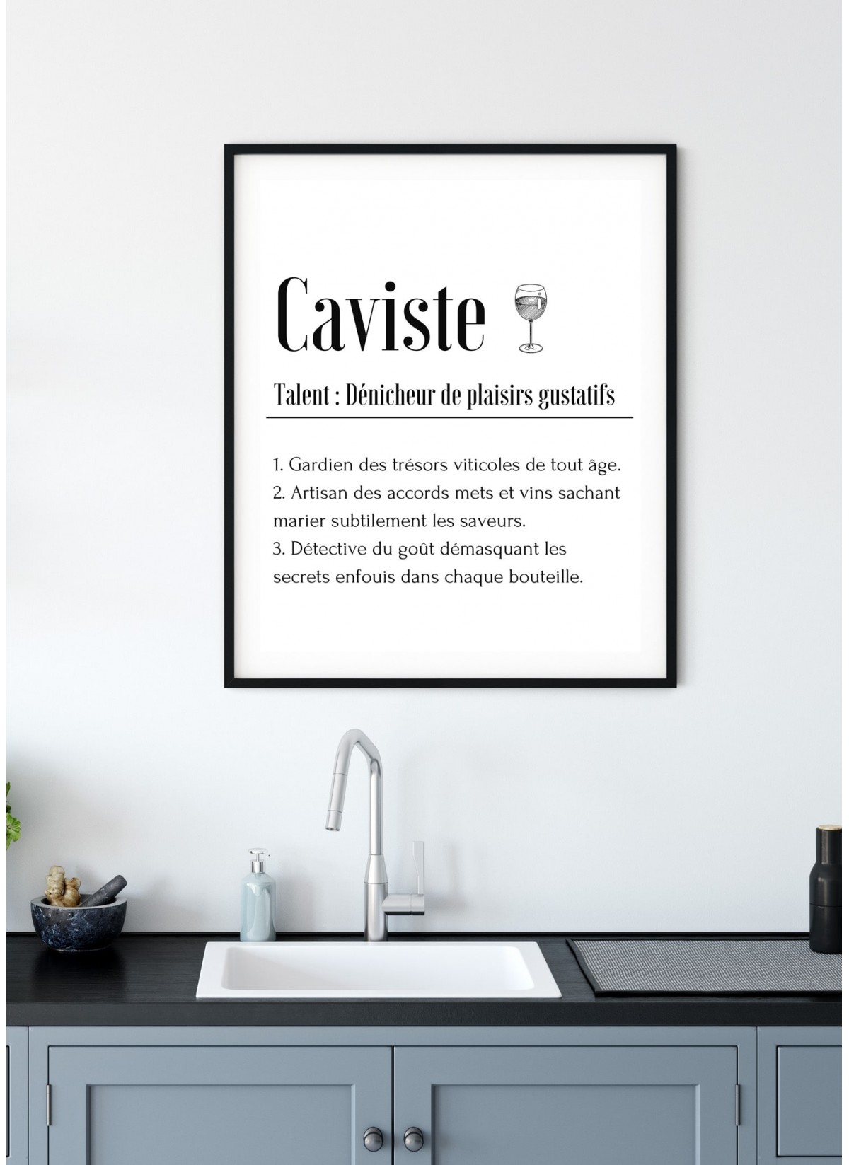 Affiche Définition Caviste
