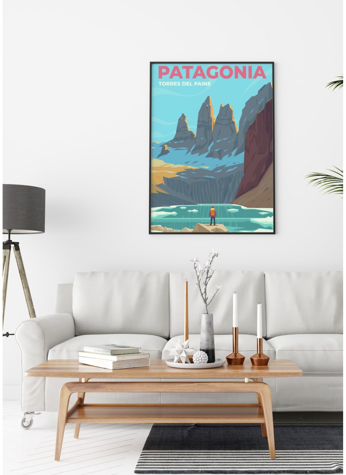 Affiche Patagonia