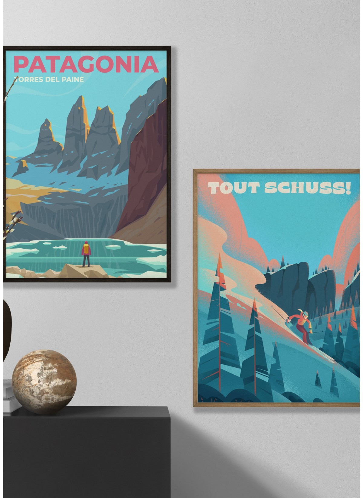 Affiche Patagonia