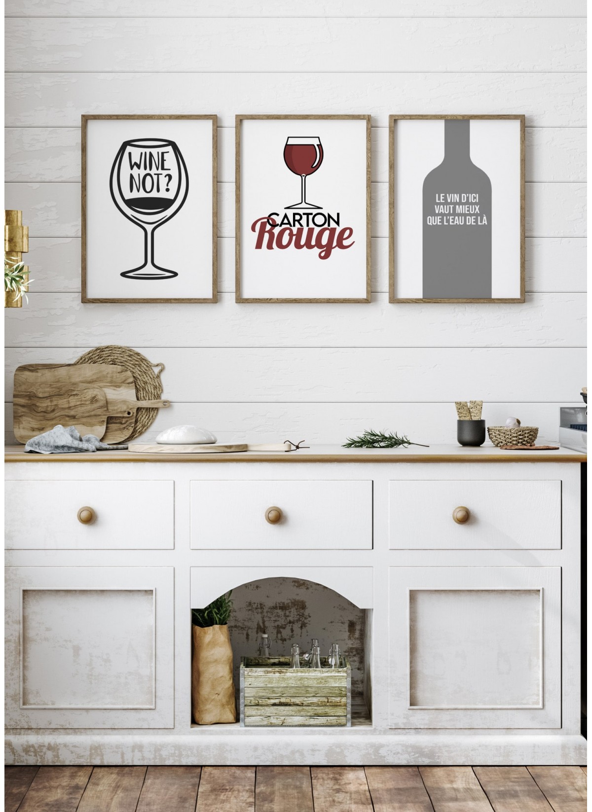 Affiche Carton Rouge